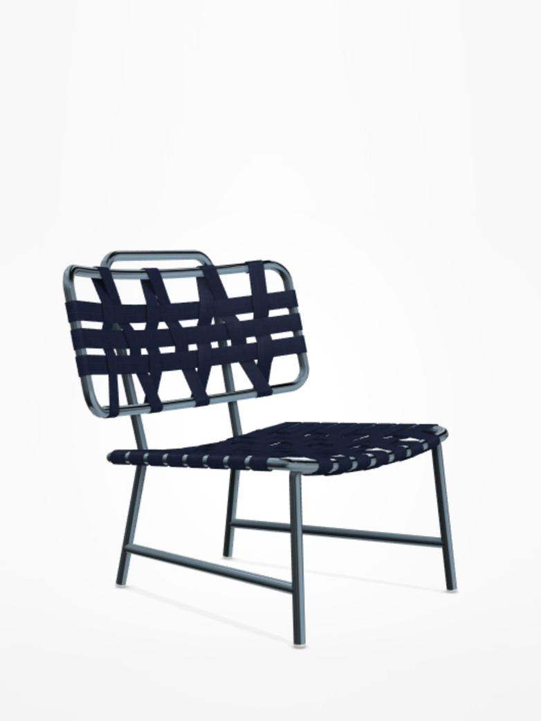 Inout 856 Lounge Chair – Blue/Blue