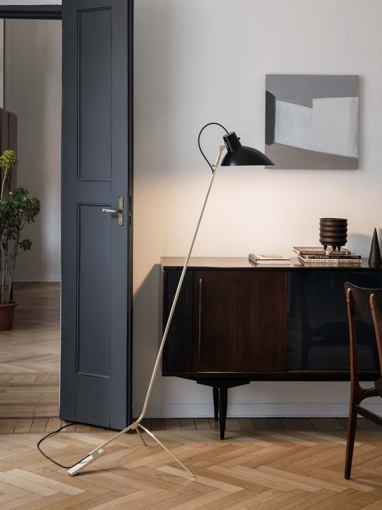 VV Cinquanta Floor Lamp – Brass/Black