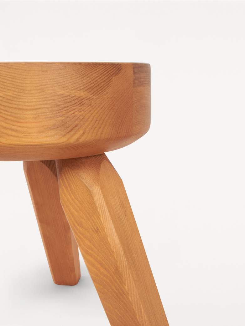 The A.M.L Stool – Pine