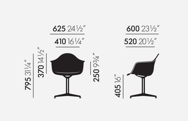 Eames Plastic Chair – DAL – White