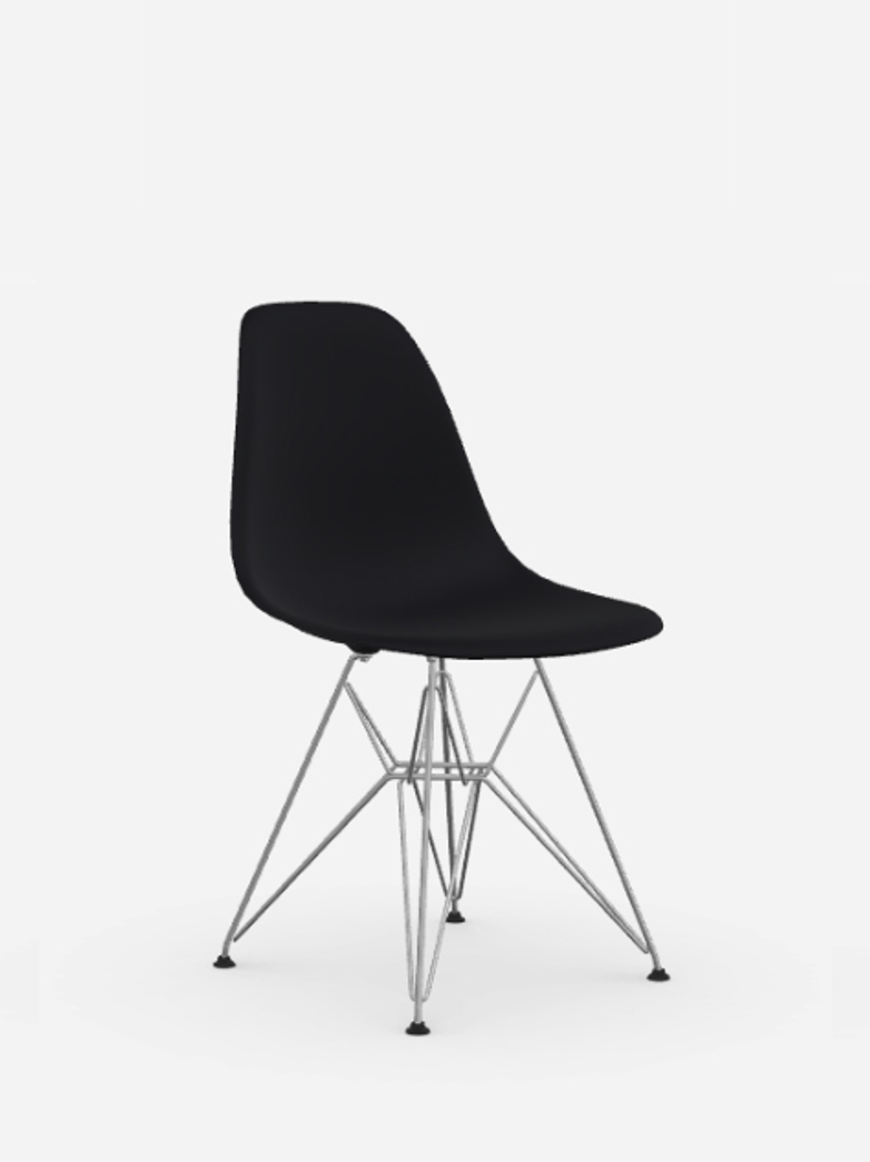 Eames Plastic Chair – DSR – Black