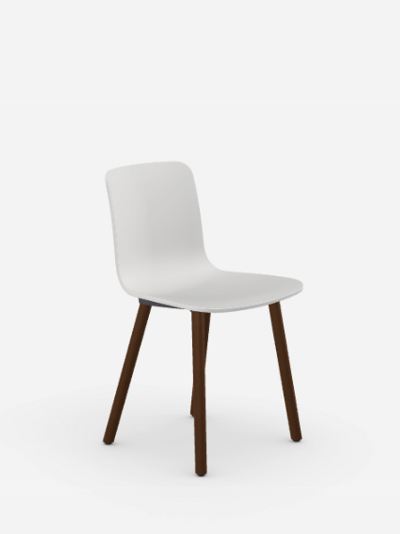HAL – Walnut – White