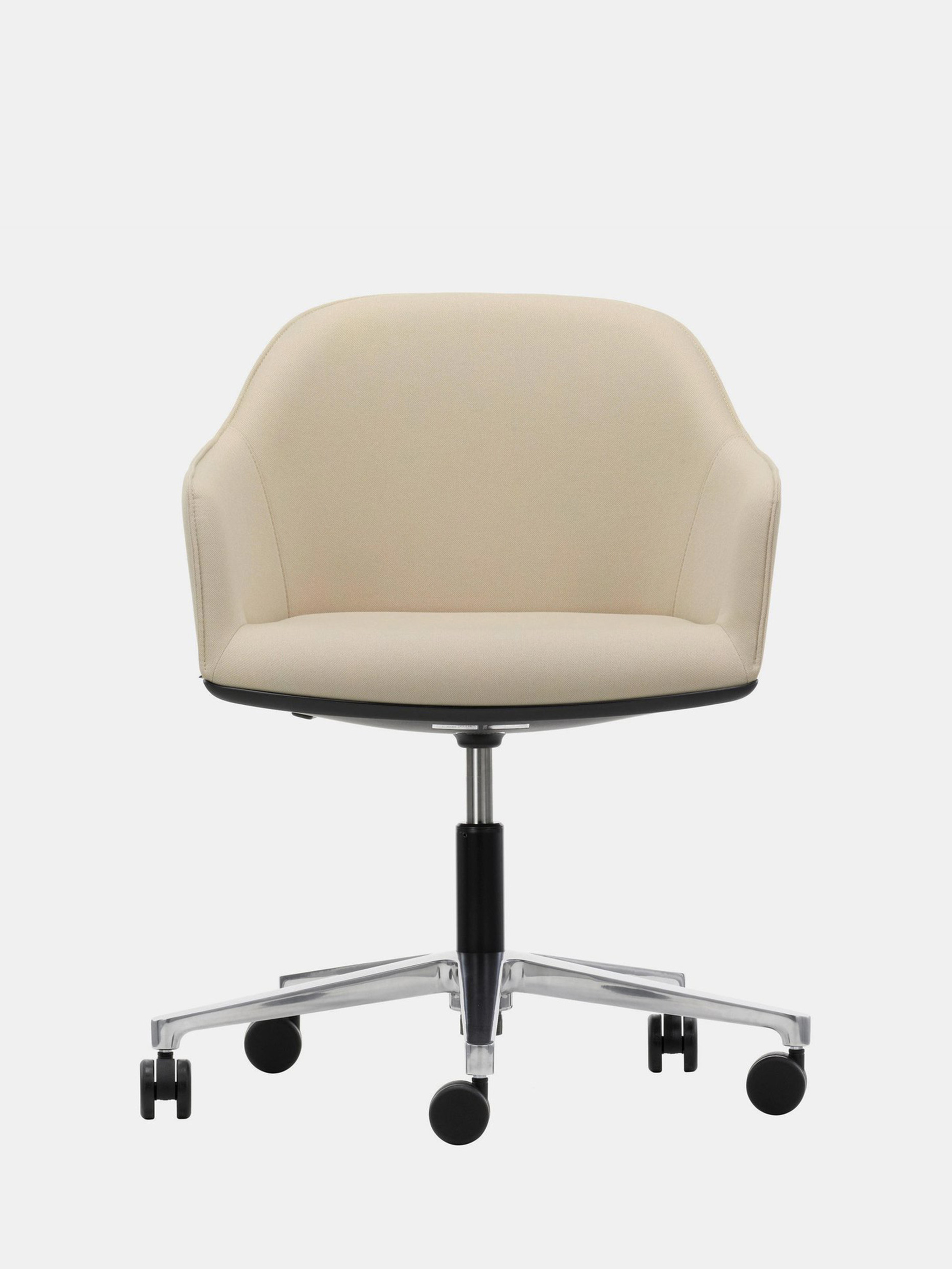 26719 A3f7761fdf Softshell Chair Chrome Fourstar Base With Castor Twill Light Grey Zoom Portrait