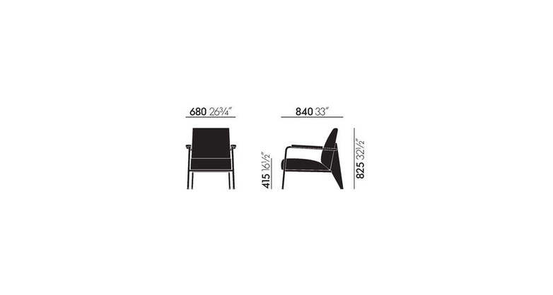 Fauteuil de Salon – Twill – Canola