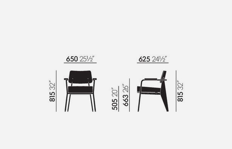 Fauteuil Direction – Twill – Light Grey