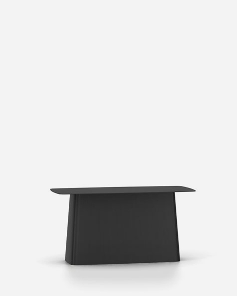 Metal Side Table – Black – Large