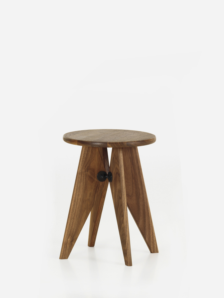 Tabouret Solvay – American Walnut