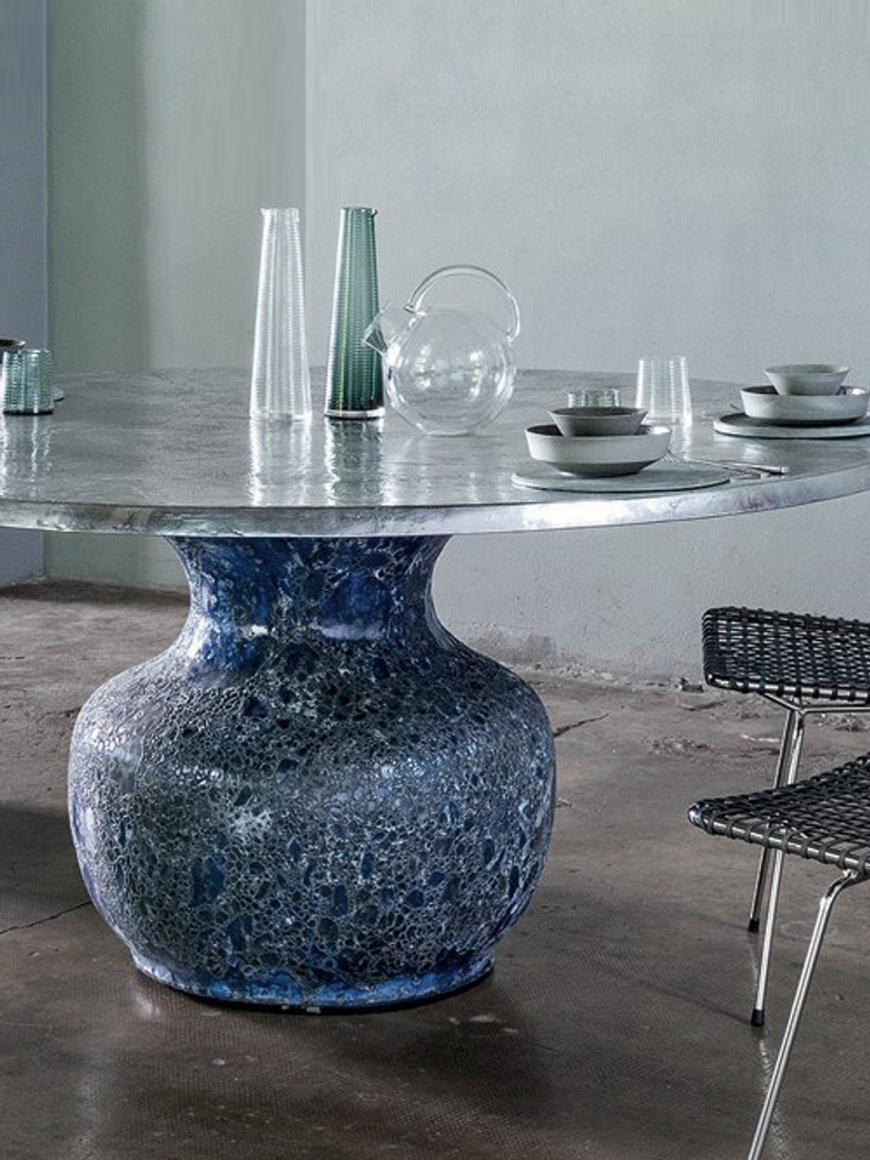 Moon 36 Dining Table – Aluminium – Ø160