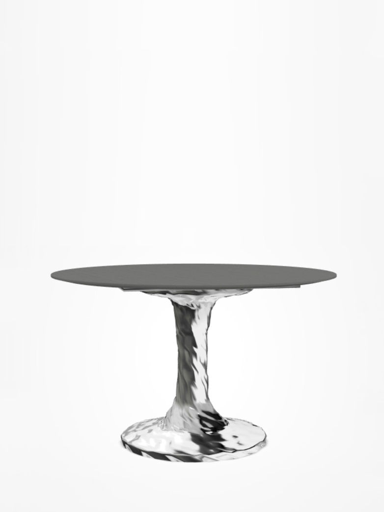 Next 132 Round Table – Grey – Ø120