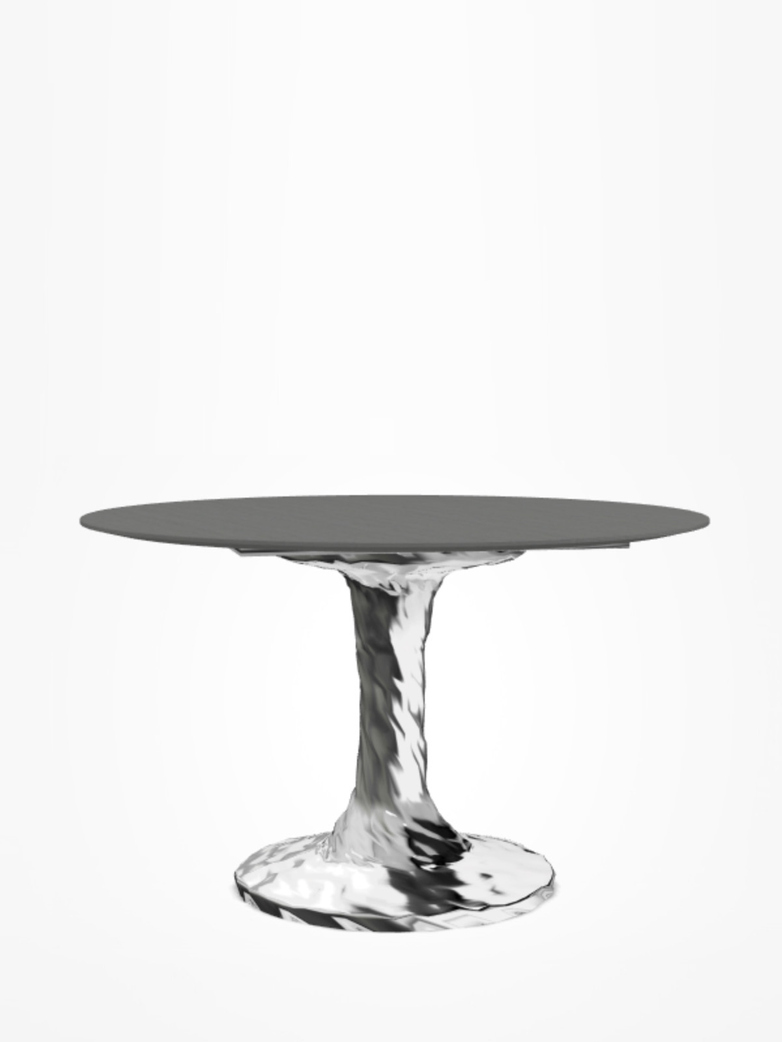 Next 136 Round Table – Grey – Ø140