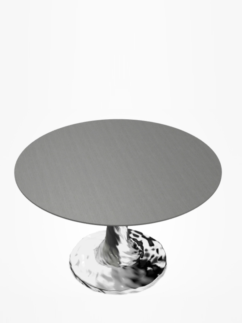 Next 136 Round Table – Grey – Ø140