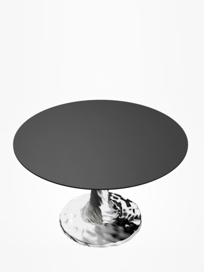 Next 136 Round Table – Black – Ø140