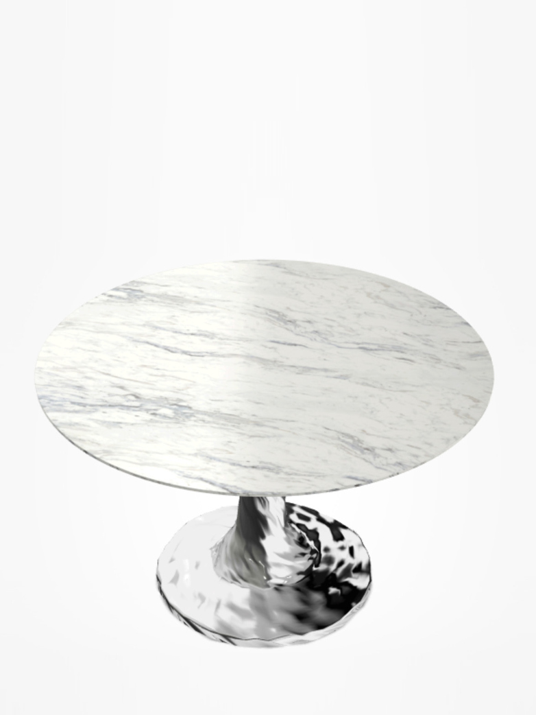 Next 136 Round Table – Marble – Ø140