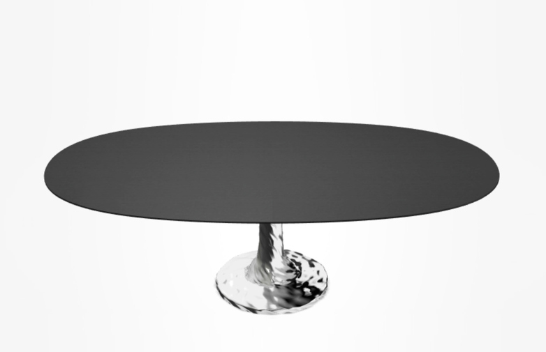 Next 137 Oval Table – Black – 240 cm