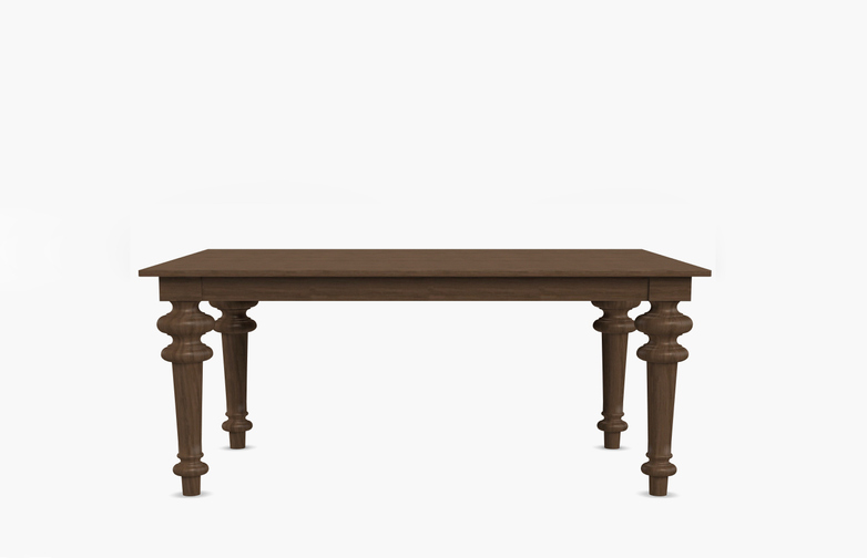 Gray 32 Square Table – Walnut – 140