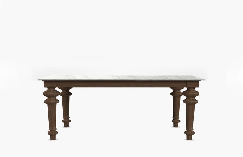 Gray 34 Rectangular Table – Marble – Marble – 180
