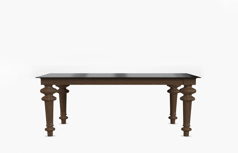 Gray 34 Rectangular Table – Iron – 180