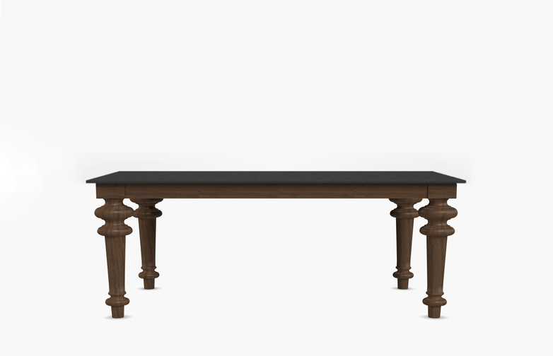 Gray 34 Rectangular Table – Slate – 180
