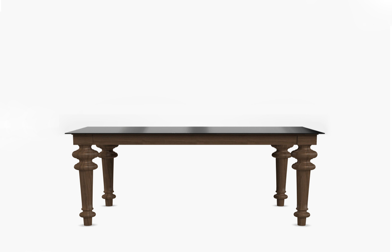 Gray 35 Rectangular Table – Iron – 160