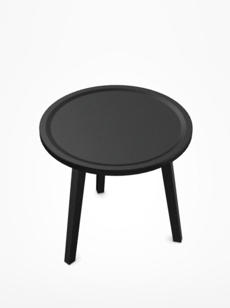 Gray 41 Tea Table – Black – Ø70