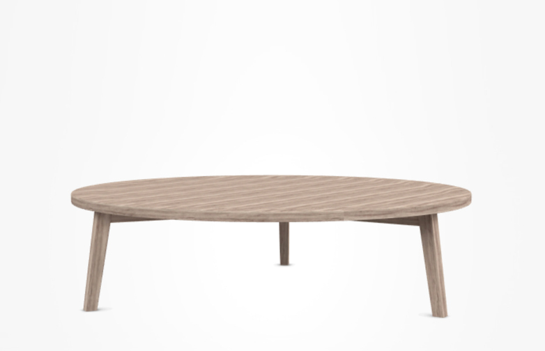 Gray 46 Coffee Table – Oak – Ø130