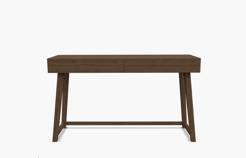 Gray 50 Writing Desk – Walnut