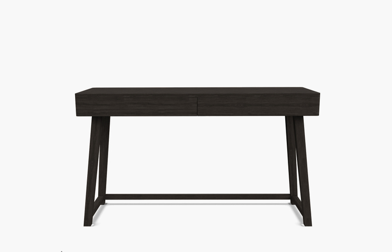 Gray 50 Writing Desk – Black