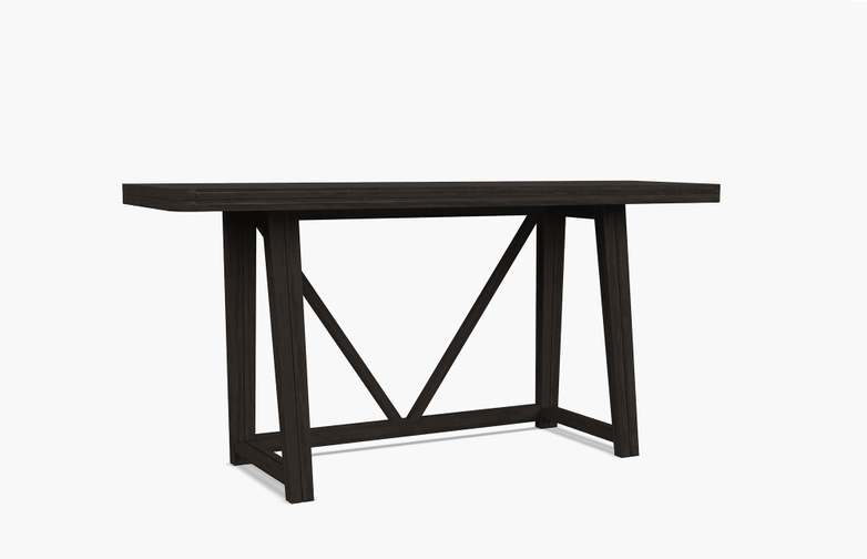 Gray 51 Console Table – Black