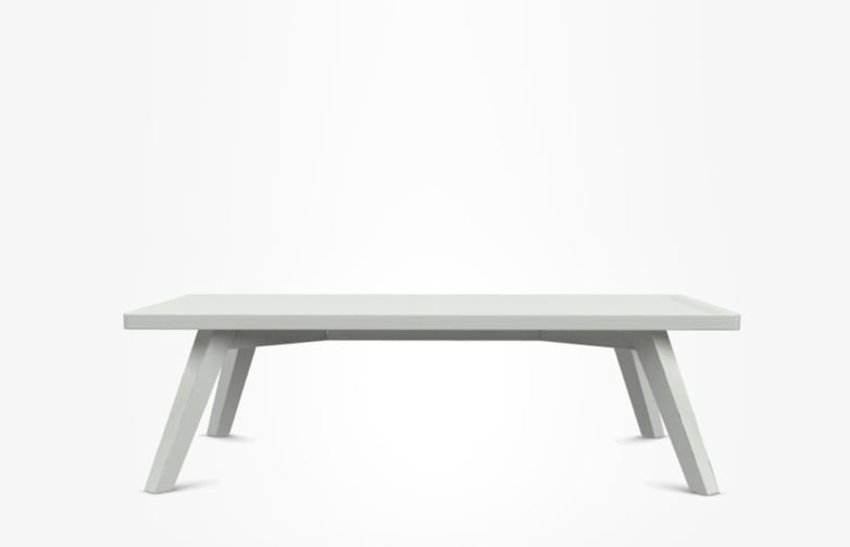 Gray 57 Coffee Table – White – 120