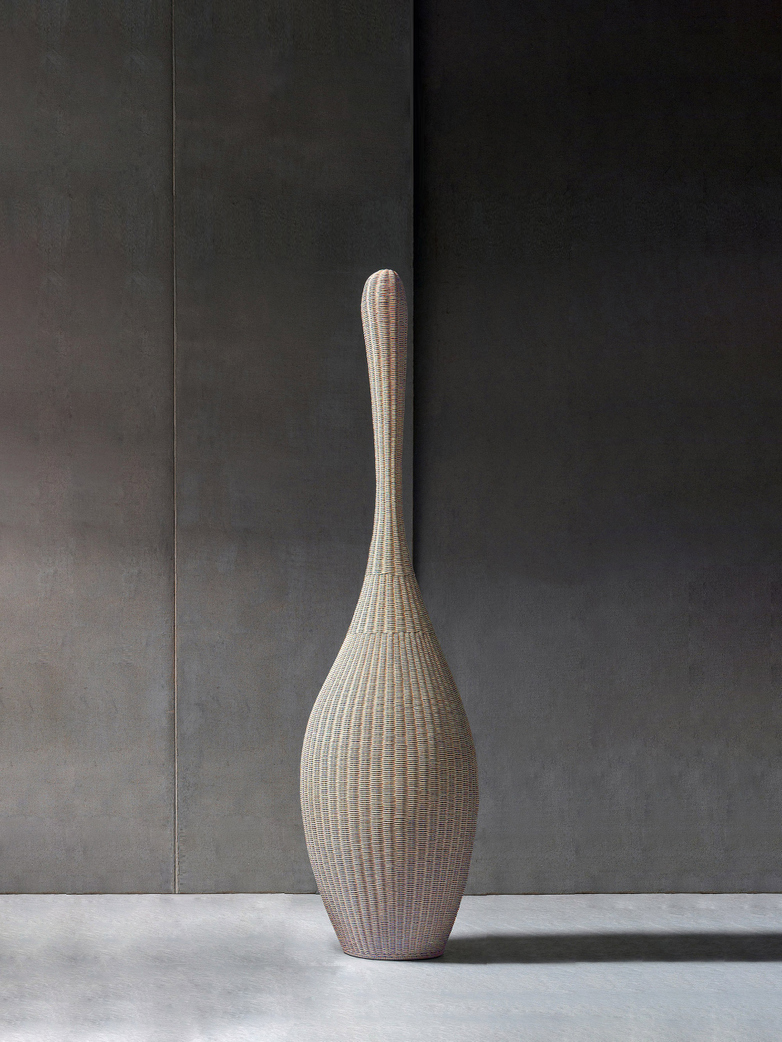 Bolla M Standing Lamp – Natural Rattan