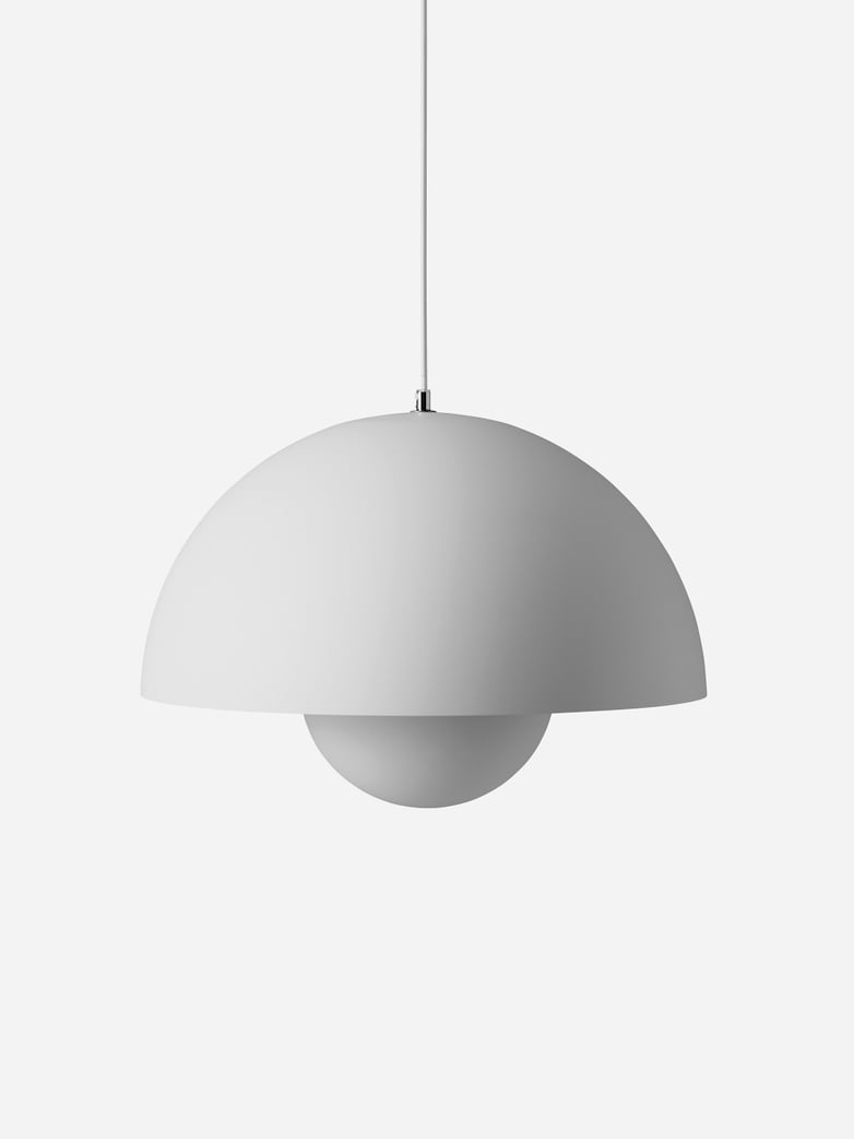 Flowerpot Pendant VP2 – Matt Light Grey