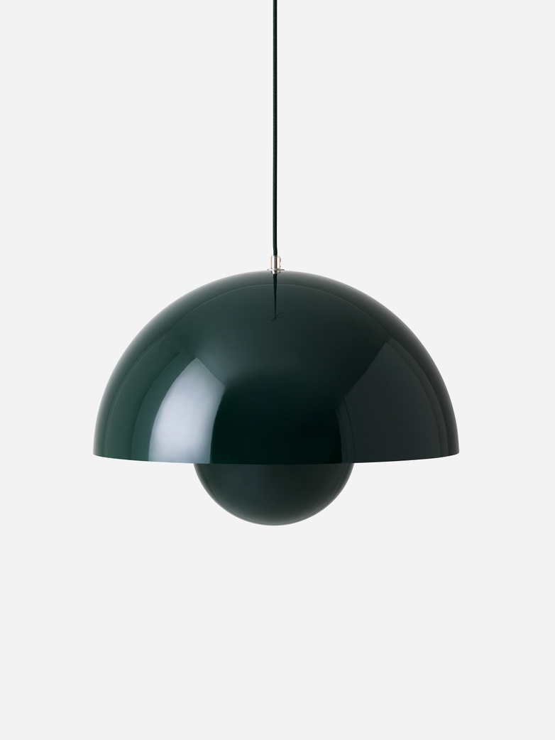 Flowerpot Pendant VP2 – Dark Green