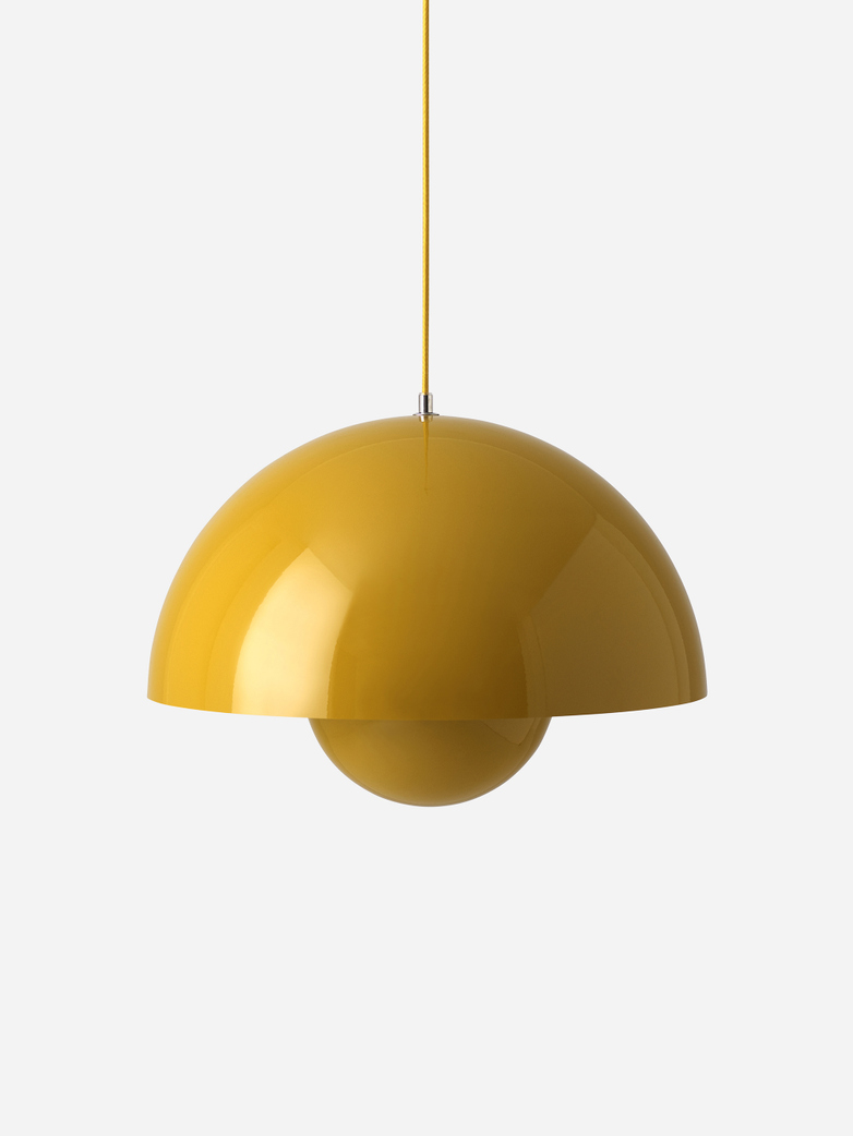 Flowerpot Pendant VP2 – Mustard