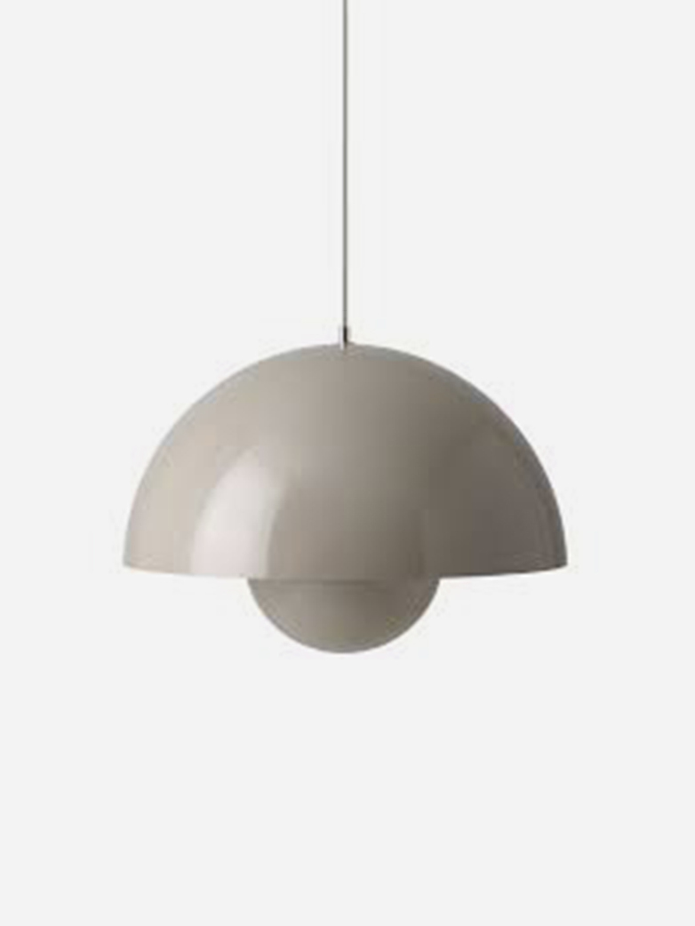 Flowerpot Pendant VP2 – Grey Beige