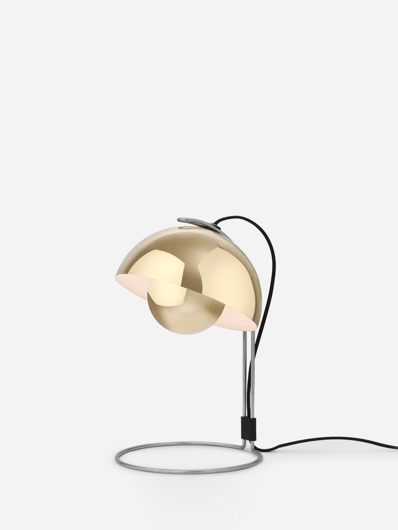 Flowerpot VP4 Table Lamp – Polished Brass