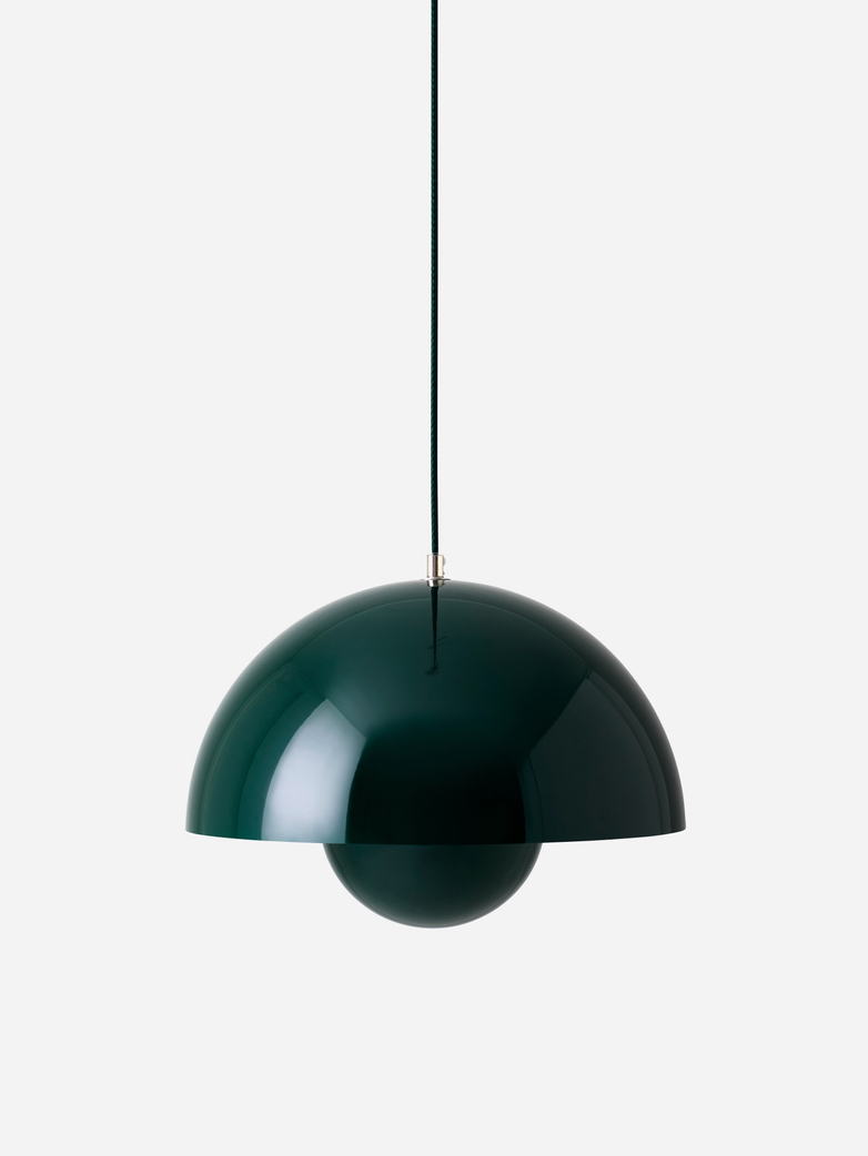 Flowerpot Pendant VP7 – Dark Green