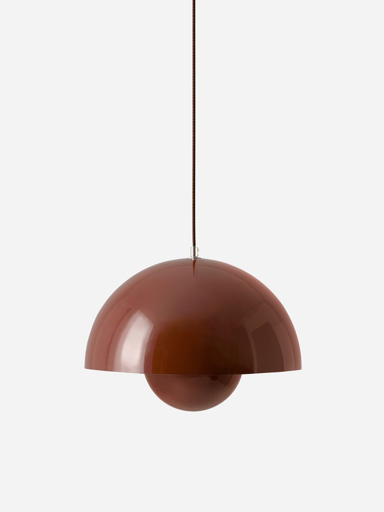 Flowerpot Pendant VP7 – Red Brown