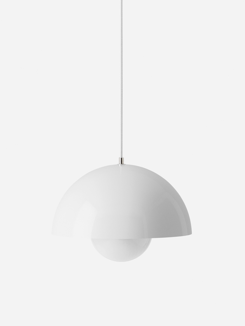 Flowerpot Pendant VP7 – White