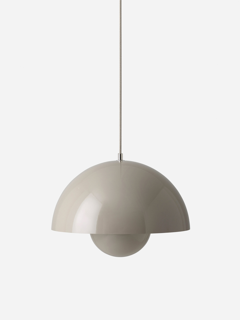 Flowerpot Pendant VP7 – Grey Beige