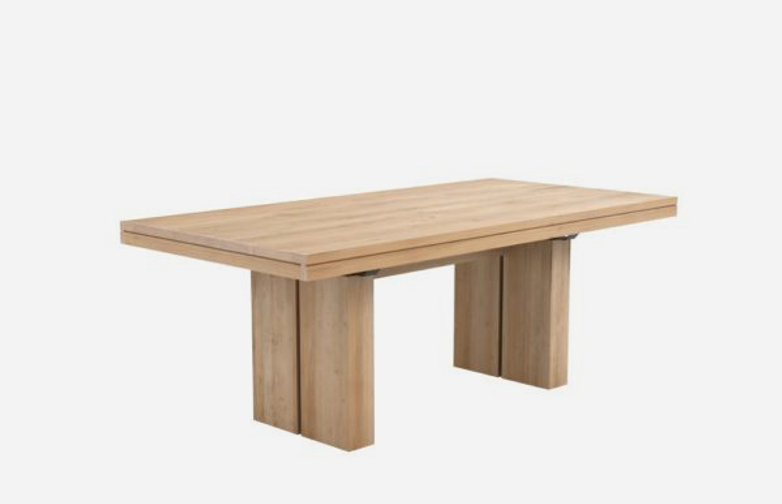 Double Extendable Table – Oak
