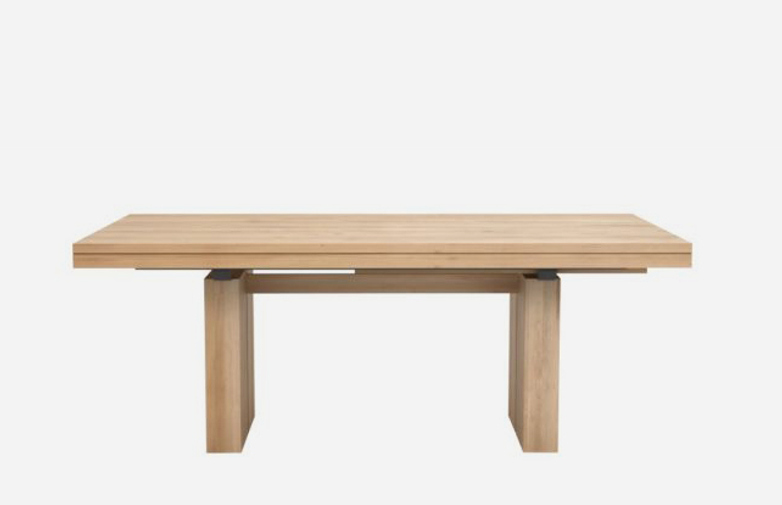 Double Extendable Table – Oak