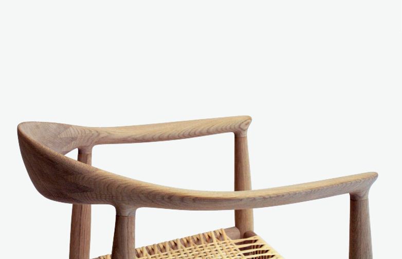 PP501 The Chair – Soaptreated Oak – Cane