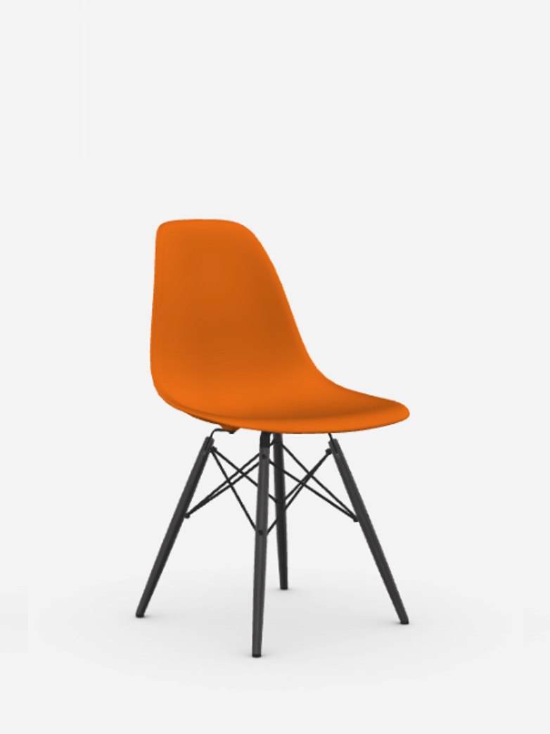 Eames Plastic Chair – DSW – Rusty Orange
