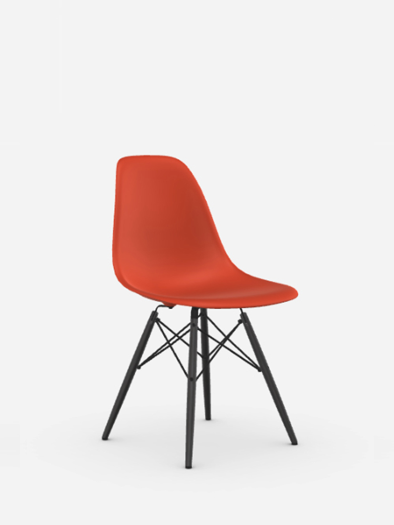 Eames Plastic Chair – DSW – Poppy Red
