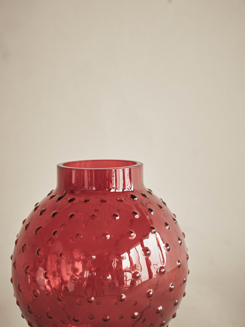 Story Candle Holder – Red