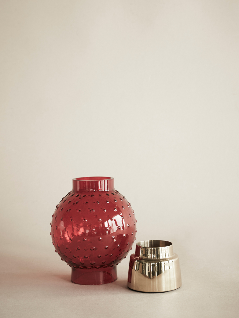 Story Candle Holder – Red