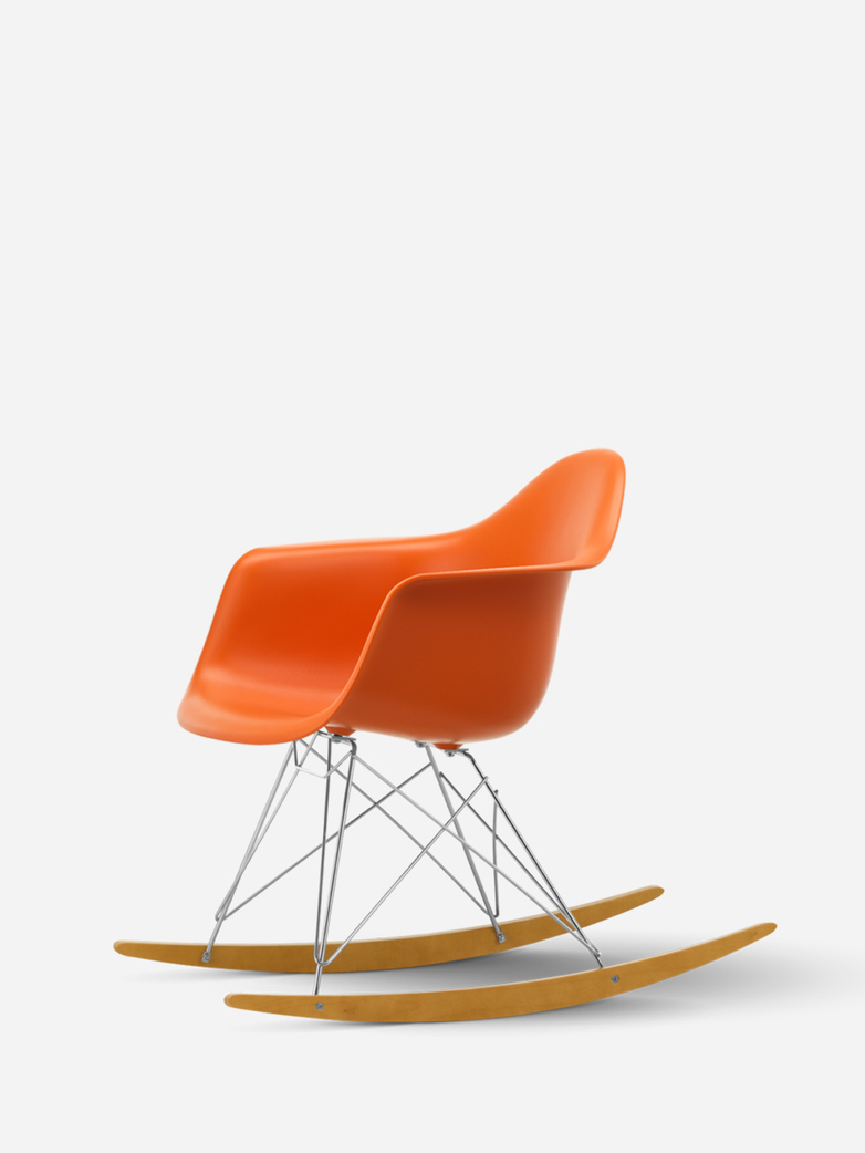 Eames Plastic Armchair – RAR – Rusty Orange