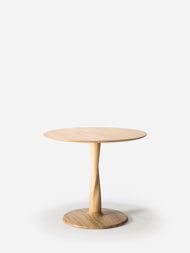 Torsion Dining Table – Oak – Ø90