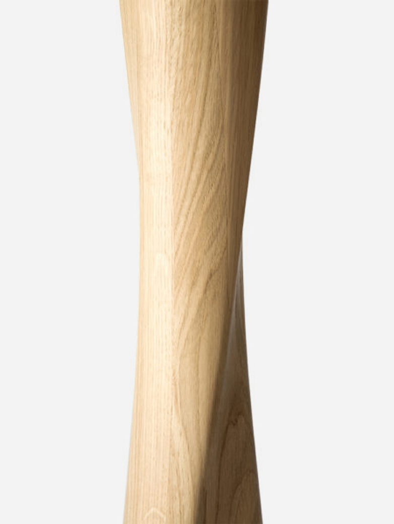 Torsion Dining Table – Oak – Ø70