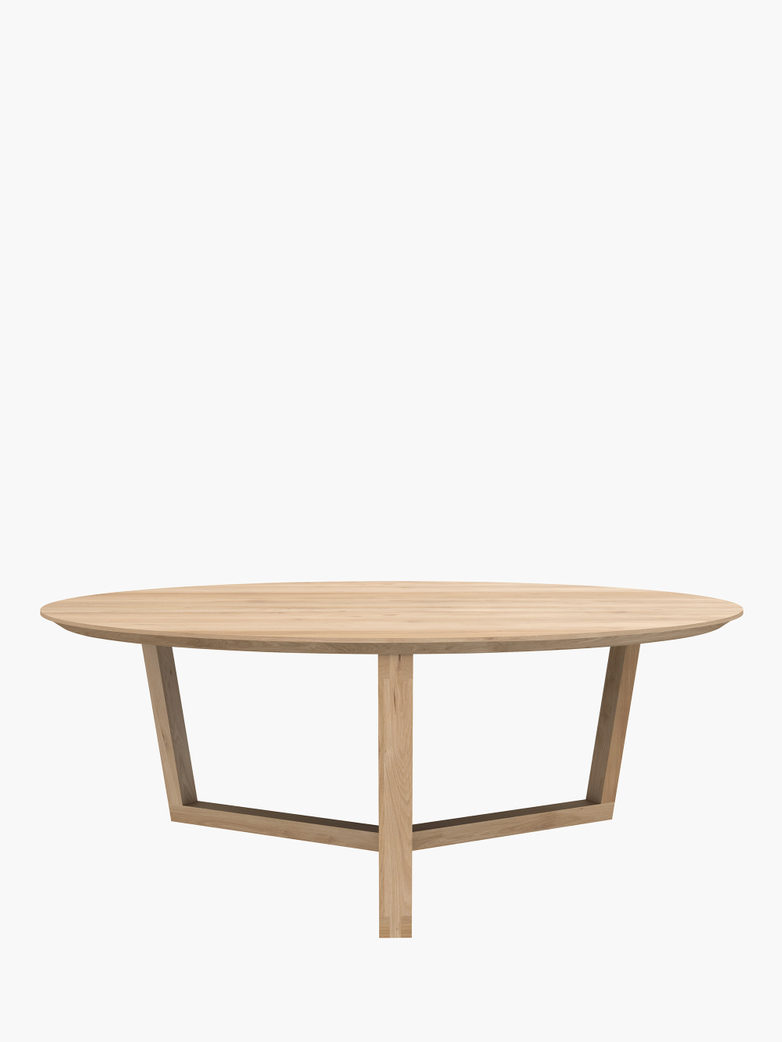 Tripod Coffee Table – Oak – Ø96